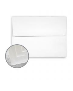 Via Laid Bright White Envelopes - A2 (4 3/8 x 5 3/4) 70 lb Text Laid  30% Recycled 250 per Box