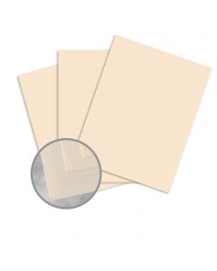 Via Laid Natural Card Stock - 8 1/2 x 11 in 80 lb Cover Laid  30% Recycled 250 per Package