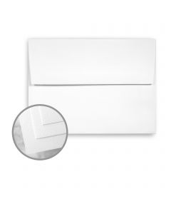 Via Linen Pure White Envelopes - A8 (5 1/2 x 8 1/8) 70 lb Text Linen 250 per Box