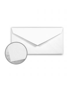 Via Smooth Bright White Envelopes - Monarch (3 7/8 x 7 1/2) 24 lb Writing Smooth  30% Recycled 500 per Box